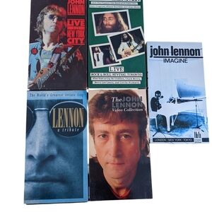 John Lennon VHS Collection